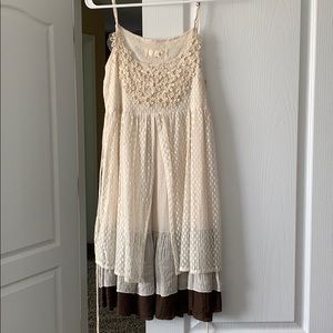 Beautiful Cream Areve Dress